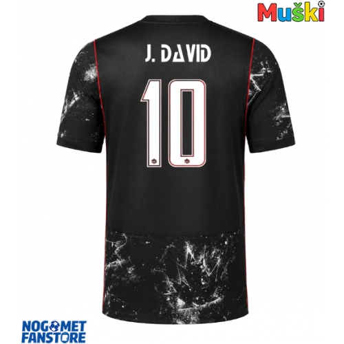 Kanada Jonathan David #10 Gostujuci Dres SP 2026 Kratak Rukav